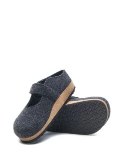 Wollen Pantoffels Antraciet -Gstar Kleding Winkel comfortfusse wollen pantoffels antraciet 2