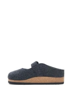 Wollen Pantoffels Antraciet -Gstar Kleding Winkel comfortfusse wollen pantoffels antraciet 3