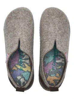 Wollen Pantoffels Grijs -Gstar Kleding Winkel comfortfusse wollen pantoffels grijs 4