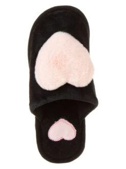 Pantoffels Zwart/lichtroze -Gstar Kleding Winkel confly pantoffels zwart lichtroze 3