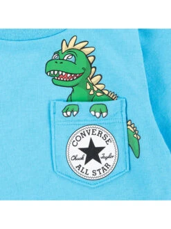 Converse 2-delige Outfit Lichtblauw/zwart -Gstar Kleding Winkel converse 2 delige outfit lichtblauw zwart 2