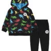 Converse 2-delige Outfit Zwart/meerkleurig -Gstar Kleding Winkel converse 2 delige outfit zwart meerkleurig