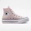 Converse Sneakers "All Star Lift HI" Lichtroze -Gstar Kleding Winkel converse sneakers all star lift hi lichtroze