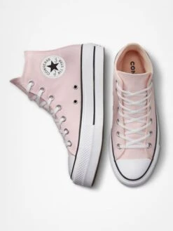 Converse Sneakers "All Star Lift HI" Lichtroze -Gstar Kleding Winkel converse sneakers all star lift hi lichtroze 2