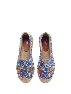 Espadrilles Blauw/meerkleurig -Gstar Kleding Winkel cotto espadrilles blauw meerkleurig 4