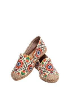 Espadrilles Crème/meerkleurig -Gstar Kleding Winkel cotto espadrilles creme meerkleurig 3