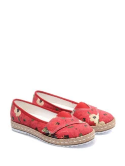 Espadrilles Rood -Gstar Kleding Winkel cotto espadrilles rood 1