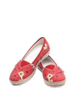 Espadrilles Rood -Gstar Kleding Winkel cotto espadrilles rood 3