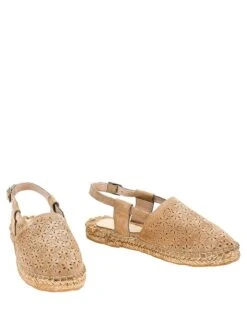 Leren Espadrilles Beige -Gstar Kleding Winkel cotto leren espadrilles beige 2