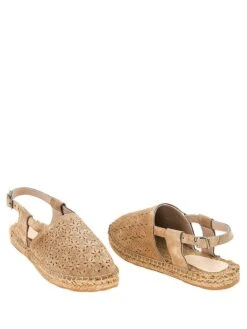 Leren Espadrilles Beige -Gstar Kleding Winkel cotto leren espadrilles beige 3