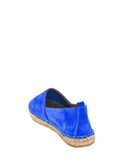 Leren Espadrilles Blauw -Gstar Kleding Winkel cotto leren espadrilles blauw 1