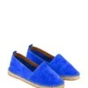 Leren Espadrilles Blauw