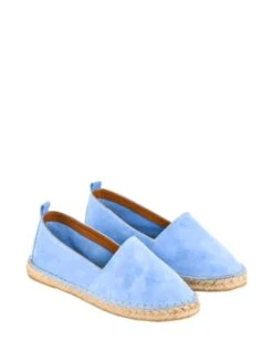 Leren Espadrilles Lichtblauw -Gstar Kleding Winkel cotto leren espadrilles lichtblauw 2