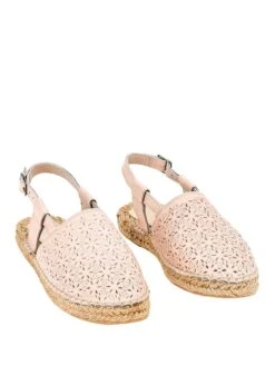 Leren Espadrilles Lichtroze -Gstar Kleding Winkel cotto leren espadrilles lichtroze 1