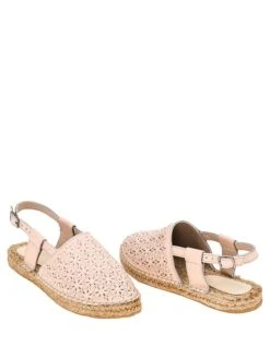 Leren Espadrilles Lichtroze -Gstar Kleding Winkel cotto leren espadrilles lichtroze 3