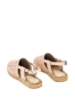 Leren Espadrilles Lichtroze -Gstar Kleding Winkel cotto leren espadrilles lichtroze 4