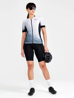 Craft Fietsshirt "ADV Endur" Zwart/wit -Gstar Kleding Winkel craft fietsshirt adv endur zwart wit 4