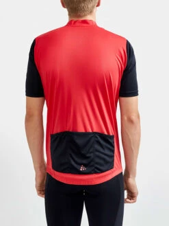 Craft Fietsshirt Zwart/rood -Gstar Kleding Winkel craft fietsshirt zwart rood 1