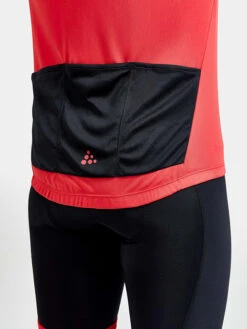 Craft Fietsshirt Zwart/rood -Gstar Kleding Winkel craft fietsshirt zwart rood 2