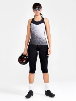 Craft Trainingstop "ADV Endur" Zwart/wit -Gstar Kleding Winkel craft trainingstop adv endur zwart wit 5