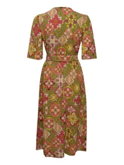 Cream Jurk Kaki/meerkleurig -Gstar Kleding Winkel cream jurk kaki meerkleurig 1