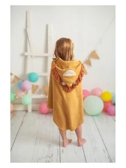 Badcape "Leeuw" Lichtbruin - (L)120 X (B)110 Cm -Gstar Kleding Winkel crochetts badcape leeuw lichtbruin l 120 x b 110 cm 1