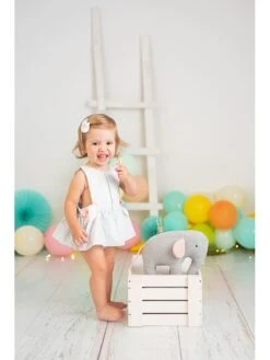 Knuffeldier "Baby Olifant" - (H)18 Cm - Vanaf De Geboorte -Gstar Kleding Winkel crochetts knuffeldier baby olifant h 18 cm vanaf de geboorte 3