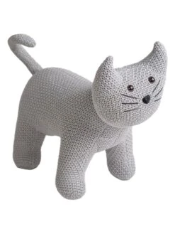 Knuffeldier "Mini Kat" - (H)43 Cm - Vanaf De Geboorte -Gstar Kleding Winkel crochetts knuffeldier mini kat h 43 cm vanaf de geboorte 1