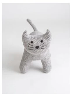 Knuffeldier "Mini Kat" - (H)43 Cm - Vanaf De Geboorte -Gstar Kleding Winkel crochetts knuffeldier mini kat h 43 cm vanaf de geboorte 3