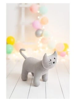 Knuffeldier "Mini Kat" - (H)43 Cm - Vanaf De Geboorte -Gstar Kleding Winkel crochetts knuffeldier mini kat h 43 cm vanaf de geboorte 4