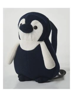 Rugzak "Pinguïn" Zwart/wit - (B)21 X (H)30 X (D)17 Cm -Gstar Kleding Winkel crochetts rugzak pinguin zwart wit b 21 x h 30 x d 17 cm 2