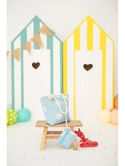 Shopper Lichtblauw - (B)26 X (H)20 X (D)2 Cm -Gstar Kleding Winkel crochetts shopper lichtblauw b 26 x h 20 x d 2 cm 5