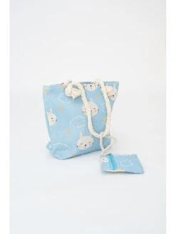 Shopper Lichtblauw - (B)26 X (H)20 X (D)2 Cm -Gstar Kleding Winkel crochetts shopper lichtblauw b 26 x h 20 x d 2 cm 6