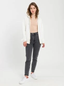 Spijkerbroek - Mom Fit - Antraciet -Gstar Kleding Winkel cross jeans spijkerbroek mom fit antraciet 1