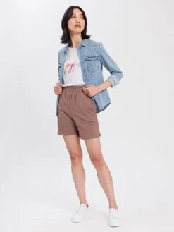 Sweatshort Bruin -Gstar Kleding Winkel cross jeans sweatshort bruin 2