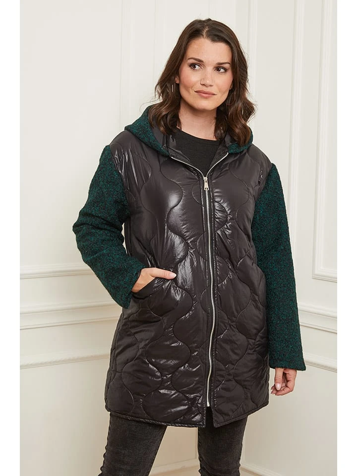 Jas Bruin/donkergroen 4 Jas Bruin/donkergroen - Afbeelding 2