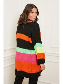 Trui Zwart/meerkleurig -Gstar Kleding Winkel curvy lady trui zwart meerkleurig 2