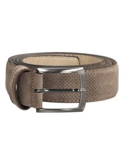 Leren Riem Taupe -Gstar Kleding Winkel d exclusive leren riem taupe 1