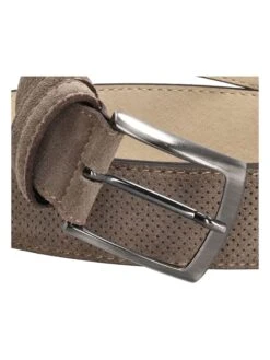 Leren Riem Taupe -Gstar Kleding Winkel d exclusive leren riem taupe 2