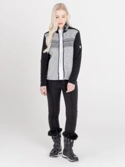 Dare 2b Fleece Vest "Engross" Zwart/ Grijs -Gstar Kleding Winkel dare 2b fleece vest engross zwart grijs 2