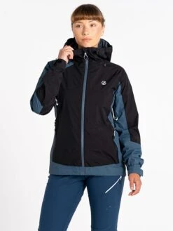 Dare 2b Regenjas "Traversing" Zwart/blauw 8 Dare 2b Regenjas "Traversing" Zwart/blauw -Gstar Kleding Winkel dare 2b regenjas traversing zwart blauw 1