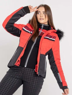 Dare 2b Ski-/snowboardjas "Dynamite" Rood/zwart -Gstar Kleding Winkel dare 2b ski snowboardjas dynamite rood zwart 3