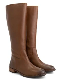 Leren Laarzen "Aubrieta" Cognackleurig -Gstar Kleding Winkel denbroeck leren laarzen aubrieta cognackleurig 1