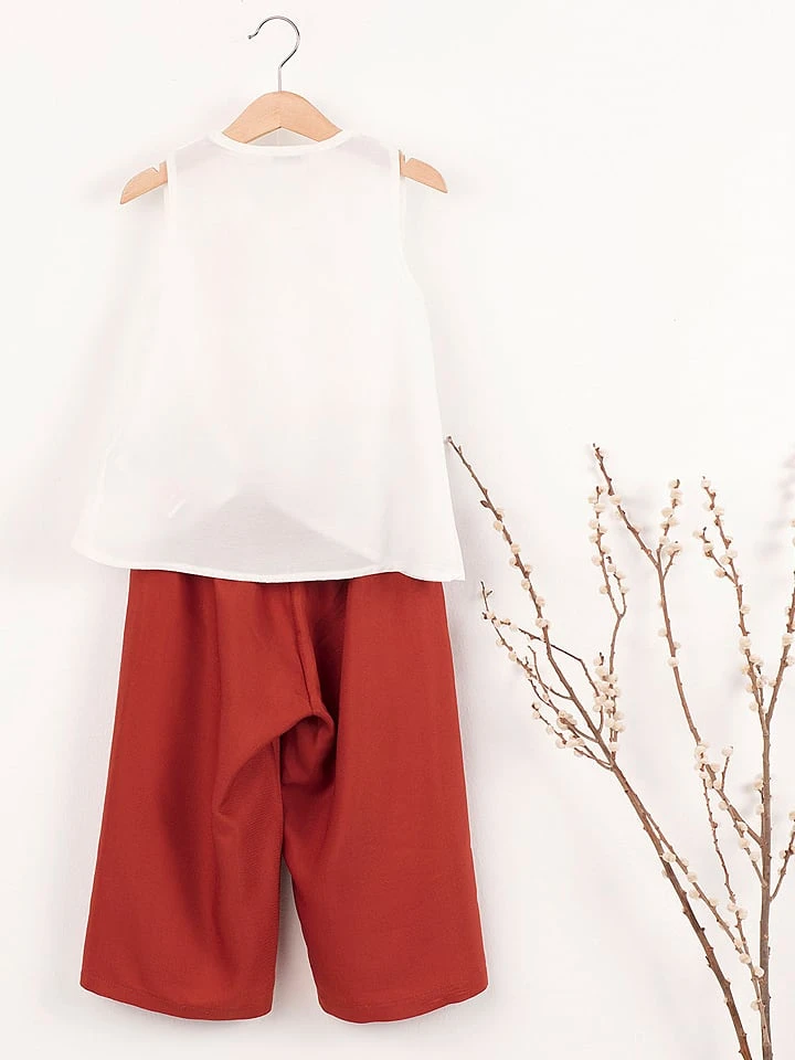 2-delige Outfit Crème/terracotta 5 2-delige Outfit Crème/terracotta - Afbeelding 3