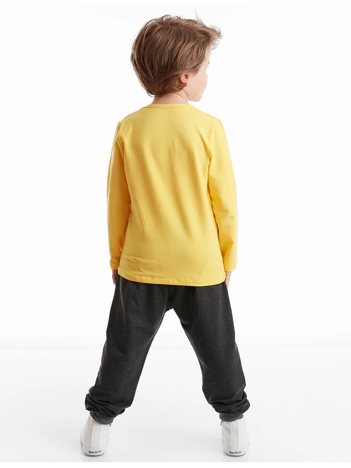 2-delige Outfit "Roar Lion Geel/antraciet 4 2-delige Outfit "Roar Lion Geel/antraciet - Afbeelding 2