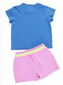 2-delige Outfit "Wish" Blauw/lila -Gstar Kleding Winkel denokids 2 delige outfit wish blauw lila 3