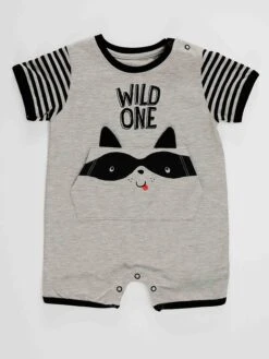 Pakje "Racoon" Grijs -Gstar Kleding Winkel denokids pakje racoon grijs 2