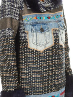 Desigual Tussenmantel Donkerblauw/meerkleurig -Gstar Kleding Winkel desigual tussenmantel donkerblauw meerkleurig 2
