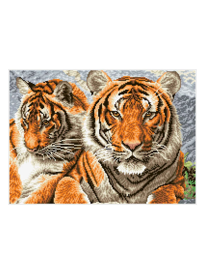 Creativiteitsset "Tigers - Diamond Dotz" - Vanaf 13 Jaar 3 Creativiteitsset "Tigers - Diamond Dotz" - Vanaf 13 Jaar
