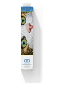 Diamond Painting "Green Eyed Beauty - Diamond Dotz" - Vanaf 13 Jaar -Gstar Kleding Winkel diamond dotz diamond painting green eyed beauty diamond dotz vanaf 13 jaar 1